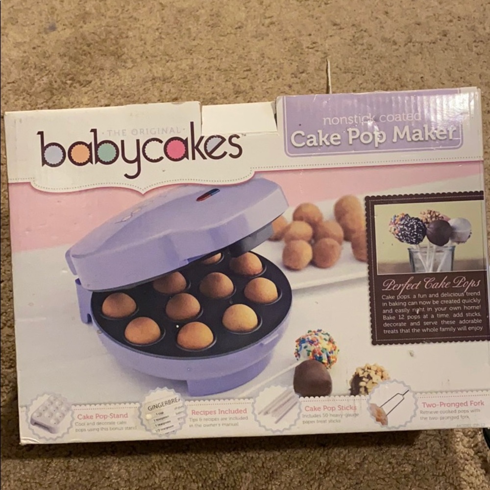 Baby cakes cake pop maker